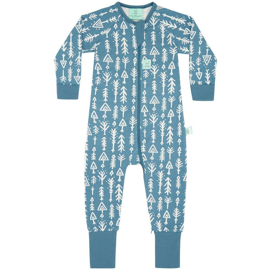ErgoPouch - ErgoLayers Sleep Wear Summer Long Sleeve (0.2 TOG) - Mountains - Clothing - ErgoCocoon - Afterpay - Zippay Carry Them Close
