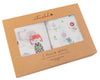 Emotion & Kids - Muslin Swaddle Wraps (2PK) - JAPANESE DOLL & FIELD OF FLOWERS