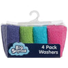 Face Washers - Cotton Terry Towelling Multicolour Girl (4 Pk) - Bath - Big Softies - Afterpay - Zippay Carry Them Close