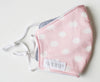 Alimrose - Face Mask - 3 layer Cotton - Pink Cloud (Kids 8-16yrs)