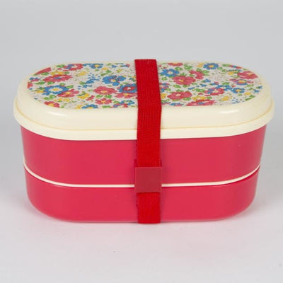 Sass & Belle Bento Lunch Box - Vintage Floral - Lunch & Snack Boxes - Sass & Belle - Afterpay - Zippay Carry Them Close