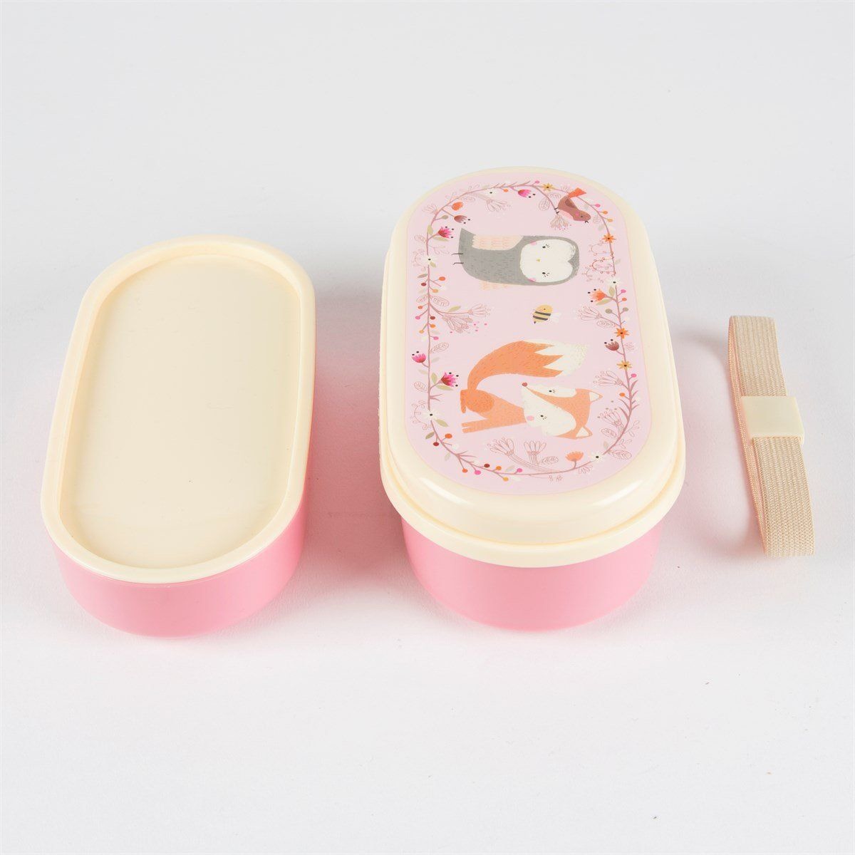 Sass & Belle Bento Lunch Box - Woodlands Friends Fox - Lunch & Snack Boxes - Sass & Belle - Afterpay - Zippay Carry Them Close