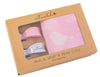 Emotion & Kids - Baby Swaddle Wrap & Pram Peg Set - Pink Bird
