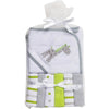 Hooded Towel and Wash Cloth Set - Green Unisex - Bath - Big Softies - Afterpay - Zippay Carry Them Close