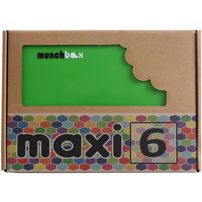 Munchbox - Maxi6 Bento Lunch Box - Red Lava