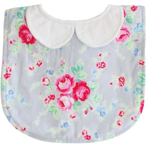 Alimrose - Peter Pan Collar Bib - Dusky Floral