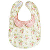 Alimrose - Peter Pan Collar Bib Pink & Cream