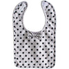 Alimrose - Bow Tie Bib Grey Black Polka - Clothing - Alimrose - Afterpay - Zippay Carry Them Close