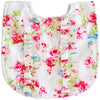 Alimrose - Double Ruffle White Floral Bib - Clothing - Alimrose - Afterpay - Zippay Carry Them Close