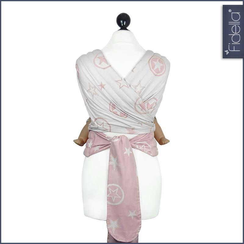 Fidella Fly Tai - MeiTai babycarrier Outer Space rose (New Size - 3 months +) - Meh Dai - Fidella - Afterpay - Zippay Carry Them Close