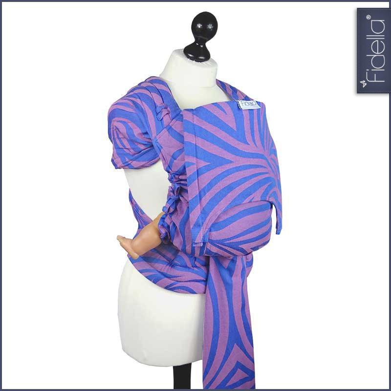 Fidella Fly Tai - MeiTai babycarrier Shebra pink (New Size - 3 months +) - Mei Tai - Fidella - Afterpay - Zippay Carry Them Close