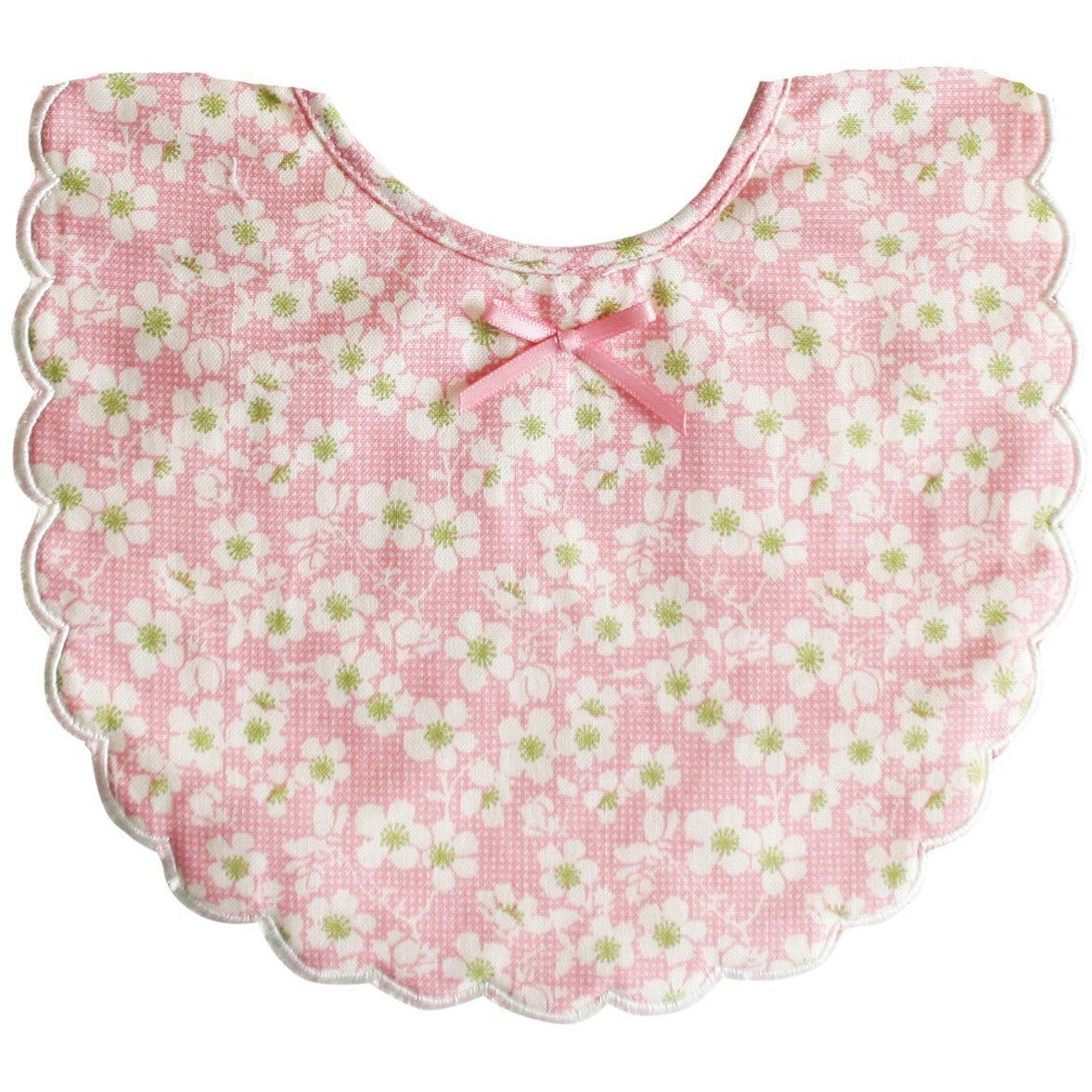 Alimrose - Scallop Cherry Nest Bib - Clothing - Alimrose - Afterpay - Zippay Carry Them Close