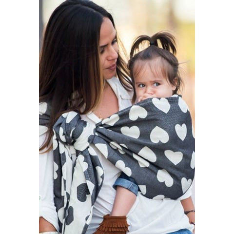 Tula Ring Sling - Love Noir - Wrap Conversion - Ring Sling - Tula - Afterpay - Zippay Carry Them Close