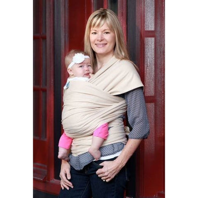 Moby Wrap Organic - Oatmeal, , Stretchy Wrap, Moby, Carry Them Close  - 1