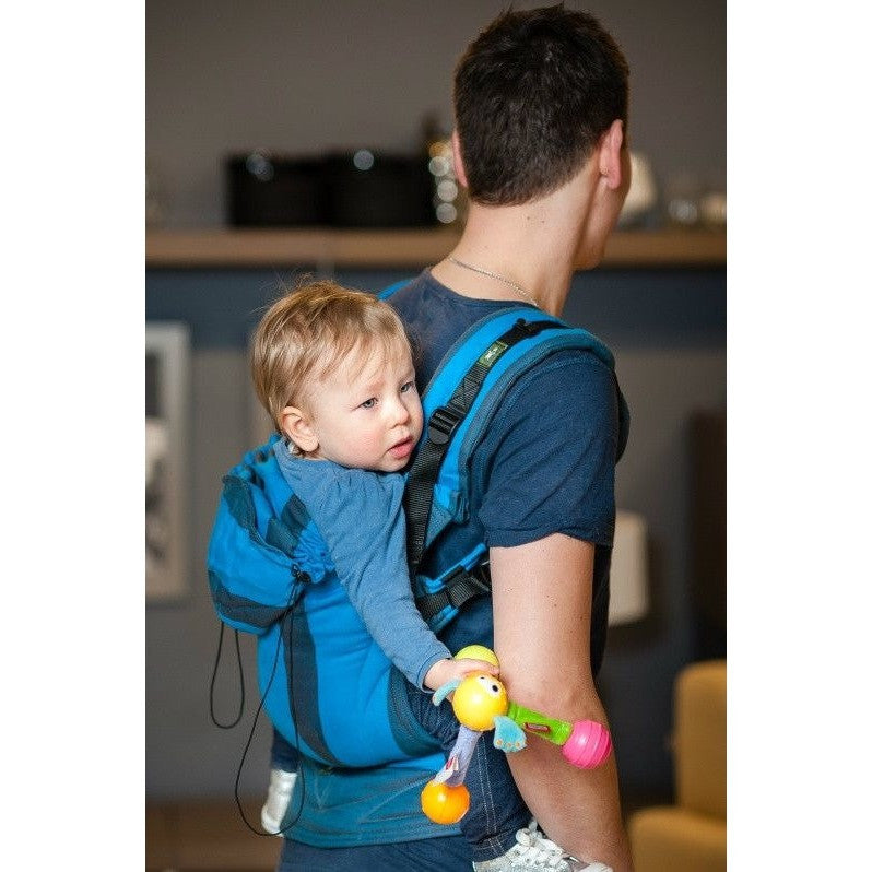 Lenny Lamb Ergonomic Carrier (BABY) - Ocean Depth - Baby Carrier - Lenny Lamb - Afterpay - Zippay Carry Them Close