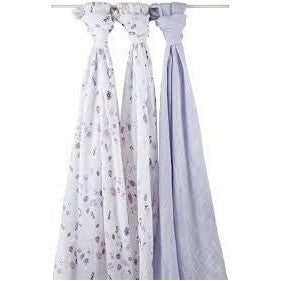 Aden and Anais - Organic swaddles Once Upon a Time (3 Pack), , swaddle, Aden and Anais, Carry Them Close  - 2