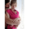 Hug a Bub Organic Pocket Stretchy Wrap Carrier - Raspberry, , Stretchy Wrap, hug.a.bub, Carry Them Close  - 1