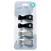 All4Ella Pram Pegs (4set) - Grey / Black