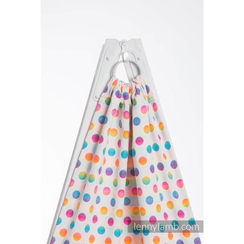 Lenny Lamb Ring Sling - POLKA DOTS RAINBOW - Ring Sling - Lenny Lamb - Afterpay - Zippay Carry Them Close