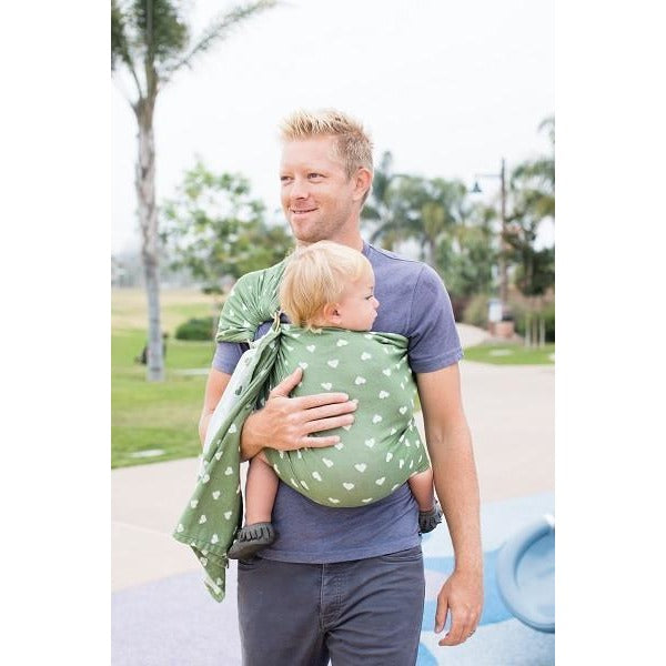 Tula Ring Sling - Petit Love Olive - Ring Sling - Tula - Afterpay - Zippay Carry Them Close
