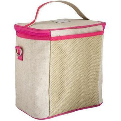 SoYoung - Large Insulated Cooler Bag - Pink Birds