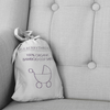 Mulberry Threads - Organic Bamboo Baby Pillowcase - Silver