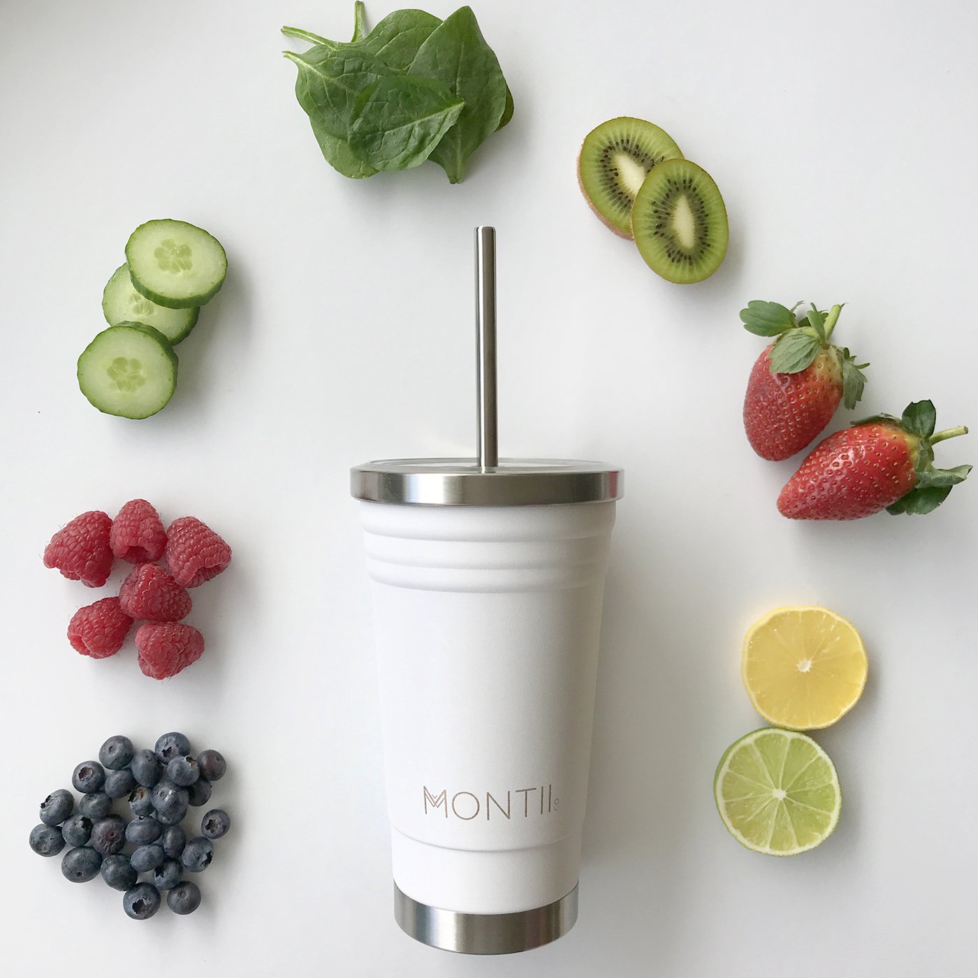 Montii Co - Smoothie Cup - White