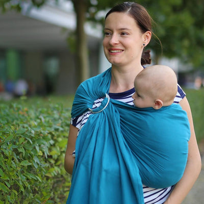 Beco Ring Sling - Ocean - Ring Sling - Beco - Afterpay - Zippay Carry Them Close