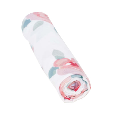 Bebe Au Lait - Bamboo Baby Swaddle - Rosy