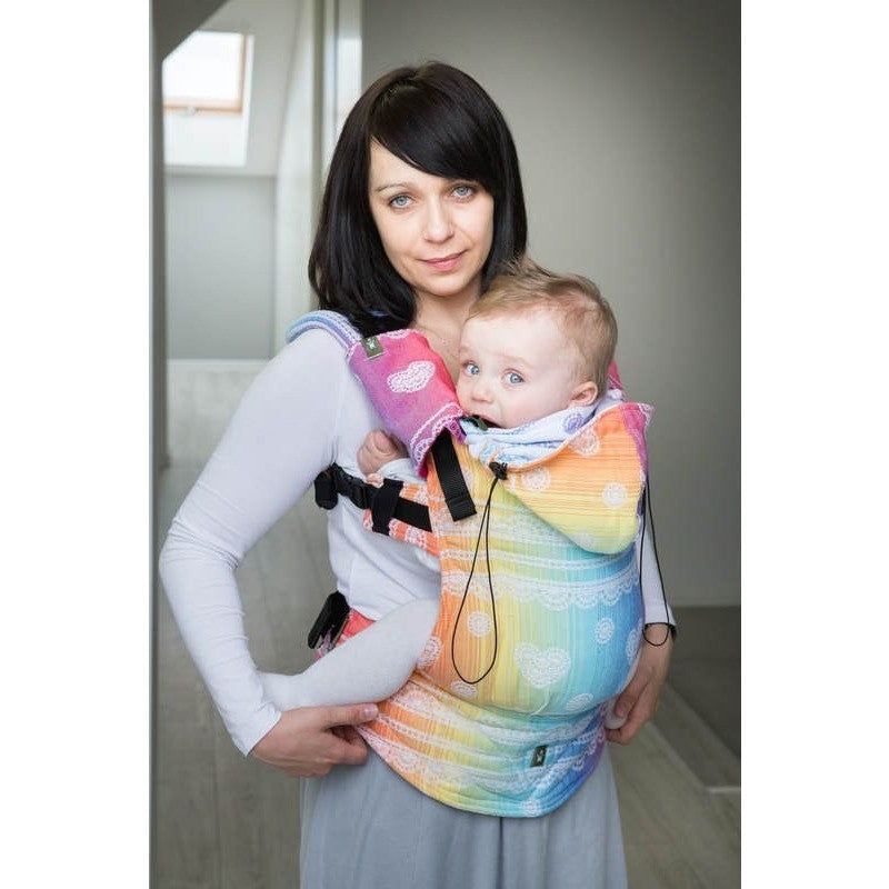 Lenny Lamb Ergonomic Carrier (BABY) - Rainbow Lace (Second Generation), , Baby Carrier, Lenny Lamb, Carry Them Close  - 1
