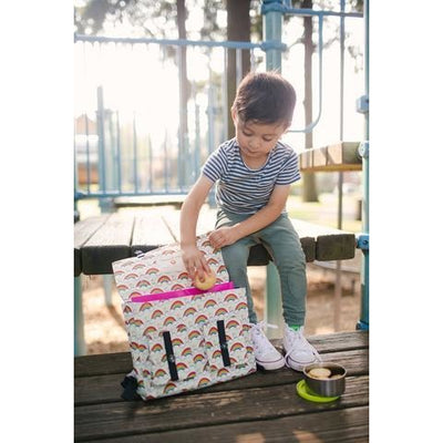 Tula Kids Backpack - Rainbow Showers - Backpack - Tula - Afterpay - Zippay Carry Them Close