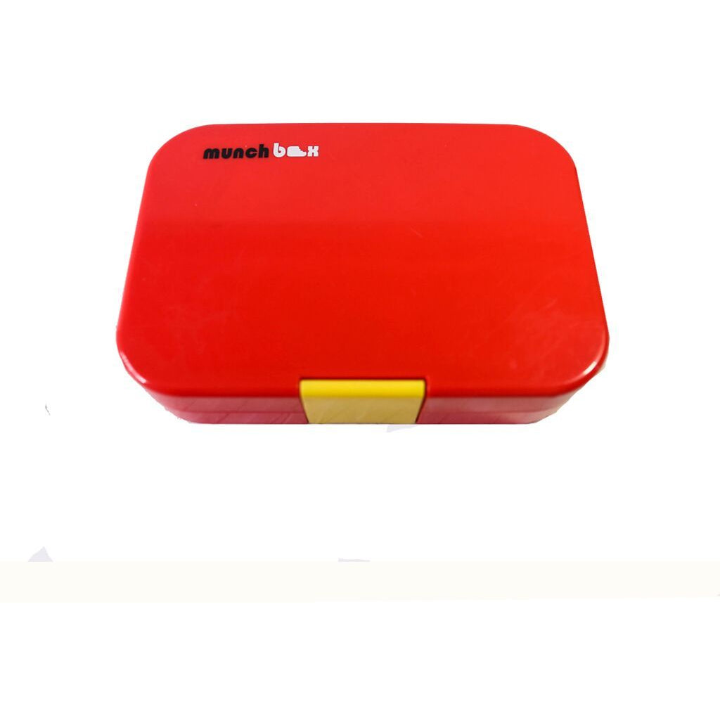 Munchbox - Maxi6 Bento Lunch Box - Red Lava