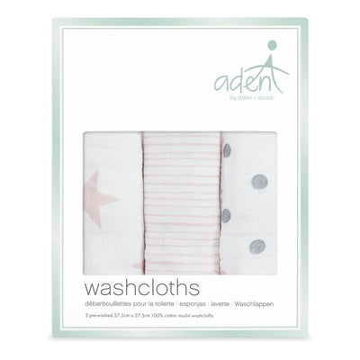 Aden and Anais - Aden by Anais - Wash Cloth Set - Doll