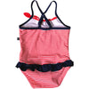 Plum - Swimmers Nautical Frill Swim Suit - Clothing - Plum - Afterpay - Zippay Carry Them Close