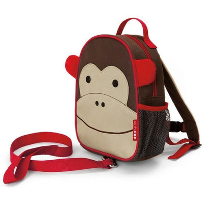 Skip Hop Zoo Mini Backpack with Harness - Monkey - Backpack - Skip Hop - Afterpay - Zippay Carry Them Close