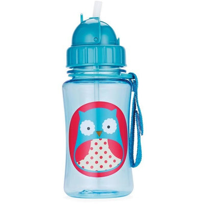 Skip Hop Straw Drink Bottle - Owl - Feeding - Skip Hop - Afterpay - Zippay Carry Them Close