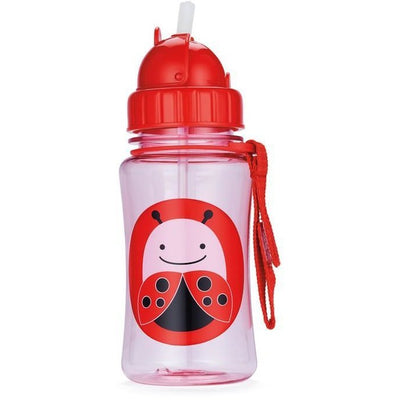 Skip Hop Straw Drink Bottle - Ladybug - Feeding - Skip Hop - Afterpay - Zippay Carry Them Close