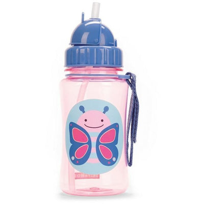 Skip Hop Straw Drink Bottle - Butterfly - Feeding - Skip Hop - Afterpay - Zippay Carry Them Close