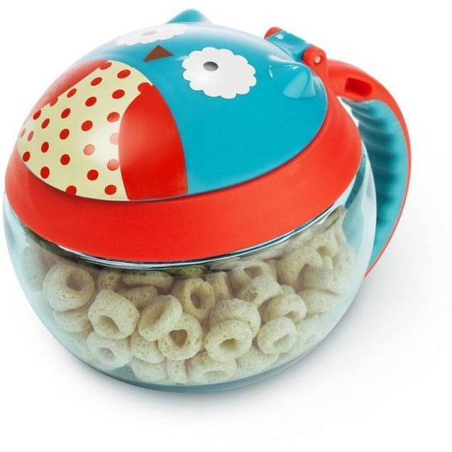 Skip Hop Zoo Snack Cup - Owl - Lunch & Snack Boxes - Skip Hop - Afterpay - Zippay Carry Them Close