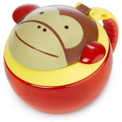 Skip Hop Zoo Snack Cup - Monkey - Lunch & Snack Boxes - Skip Hop - Afterpay - Zippay Carry Them Close