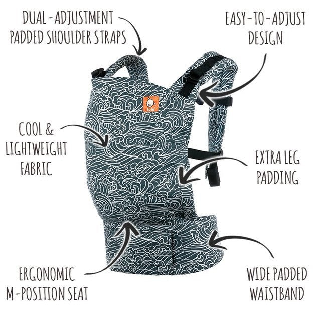 Tula Toddler Carrier - Splash - Toddler Carrier - Tula - Afterpay - Zippay Carry Them Close