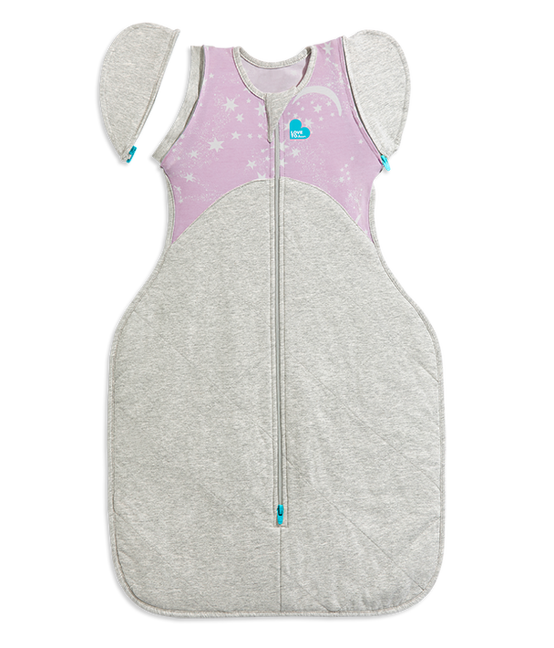 Love to Dream Swaddle Up Transition Bag 50 50 WARM Lilac Carry Them Close