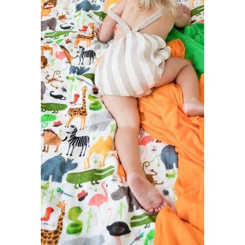 Tula Blanket - Safari (Set of 3) - Baby Blankets - Tula - Afterpay - Zippay Carry Them Close