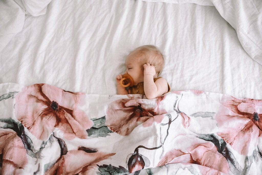 Pop Ya Tot - Muslin Swaddle - Sakura Blossom