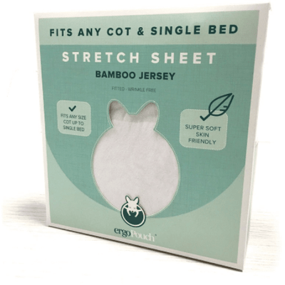 ErgoPouch - Bamboo Stretch Cot Sheet - nursery - ErgoCocoon - Afterpay - Zippay Carry Them Close