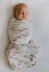 Embe - Baby Swaddle Classic Transitional SwaddleOut - Clustered Flowers