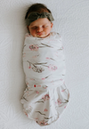 Embe - Baby Swaddle Classic Transitional SwaddleOut - Clustered Flowers