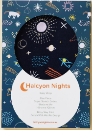 Halcyon Nights - Baby Swaddle Wrap - MILKY WAY