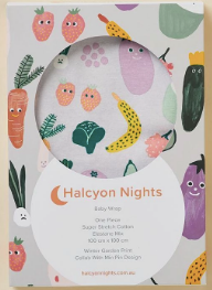 Halcyon Nights - Baby Swaddle Wrap - Winter Garden