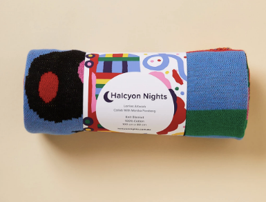 Halcyon Nights - Knit Blanket - Lorries